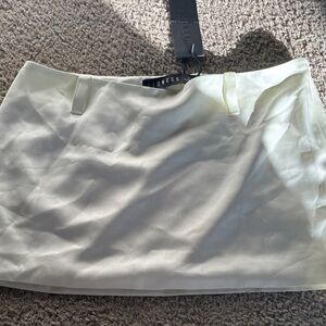 Lioness Cream Mini Skirt